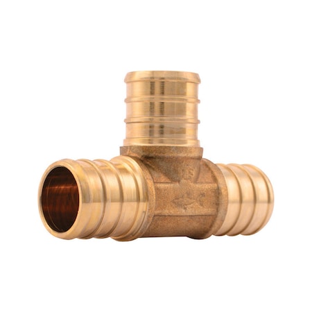 Nibco SharkBite 3/4 in. PEX X 3/4 in. D PEX Brass Tee UC370LFA